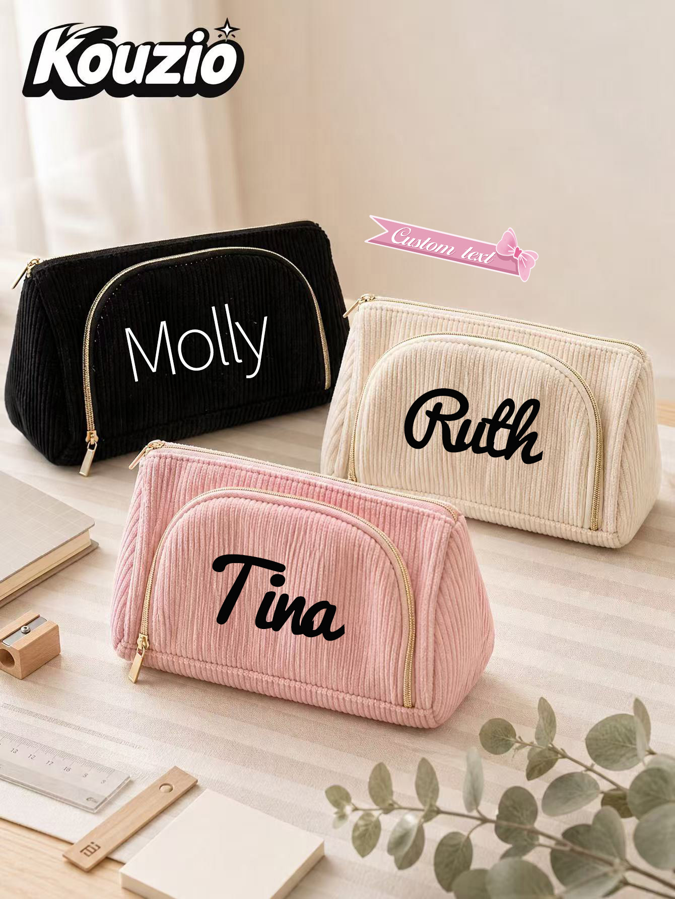 Stationery Supplier - Estuche de Lápices de Pana con
