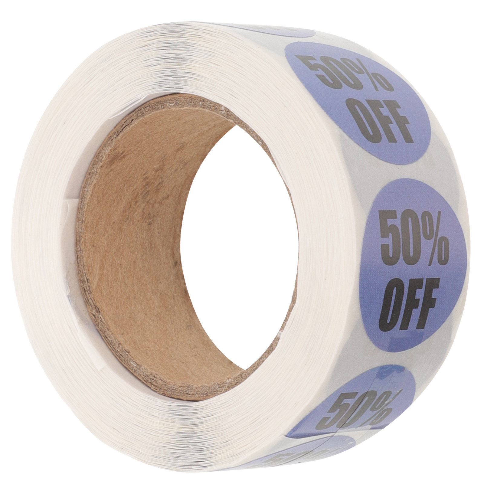 Sticker Label Roll - 1 rollo de pegatinas redondas de