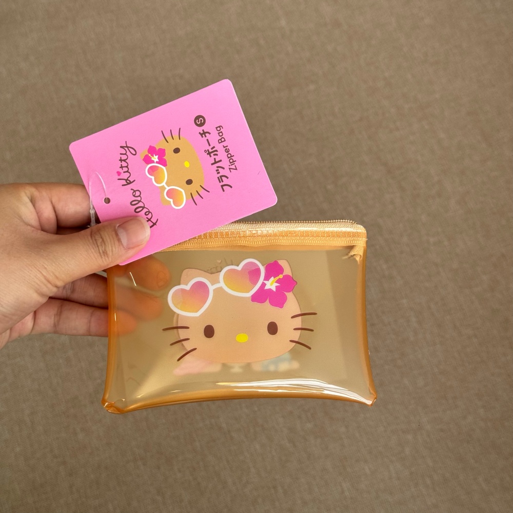Tan Stationery & Office Supply - Monedero de PVC con Cremallera de