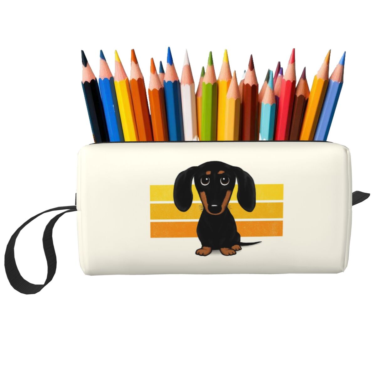 Tan Stationery & Office Supply - Estuche para lápices con dibujo de