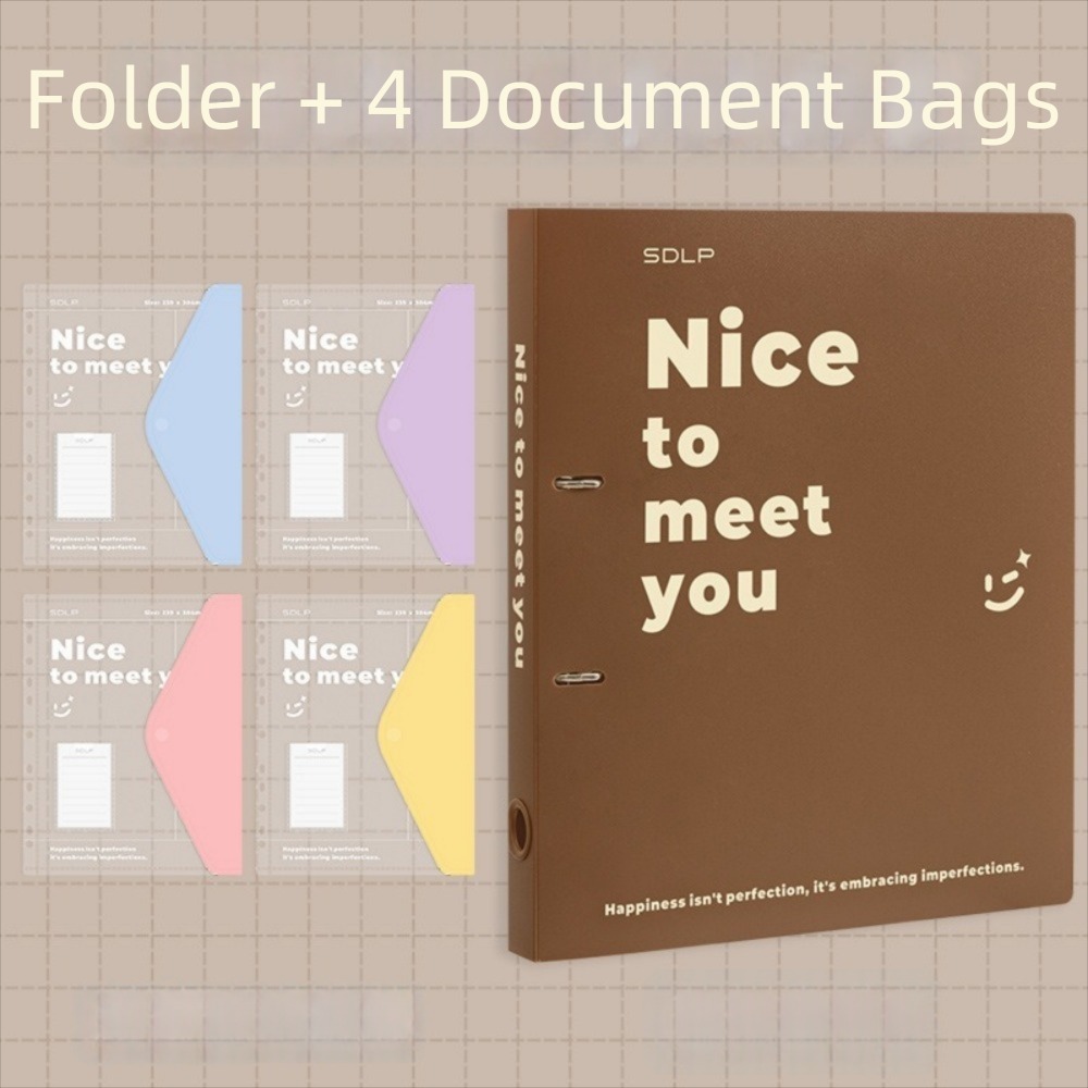 Binder Clip Assorted - Práctico Juego de Bolsas de Archivo