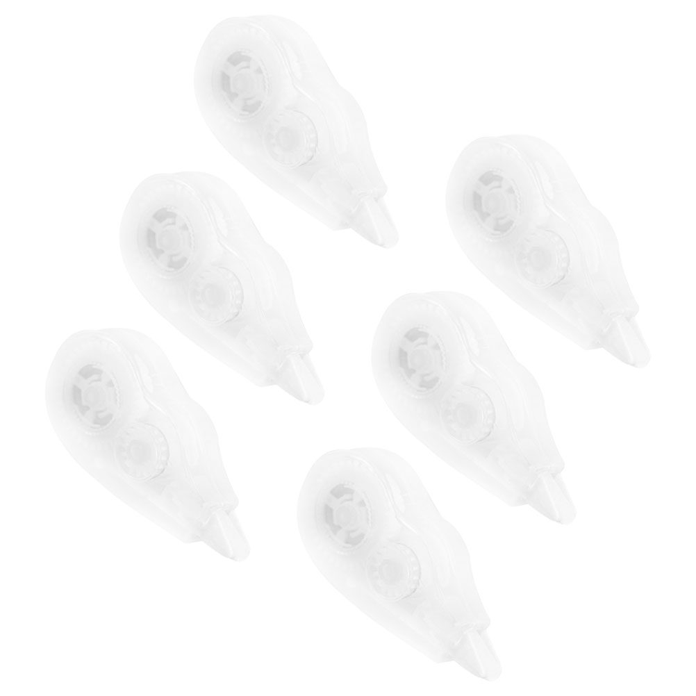 Correction Tape Roller - 6 unidades de bolígrafos correctores con