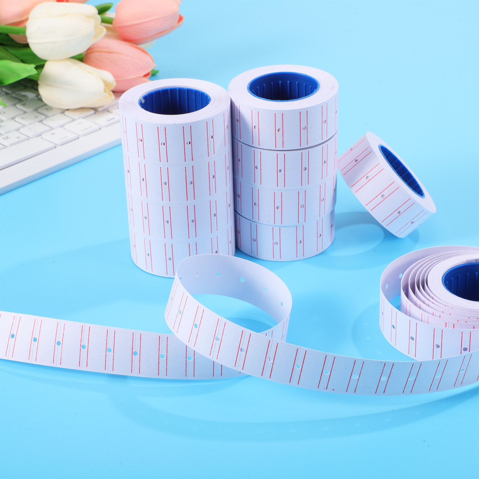 10 rollos de etiquetas adhesiv - Sticker Label Roll reseña y precio