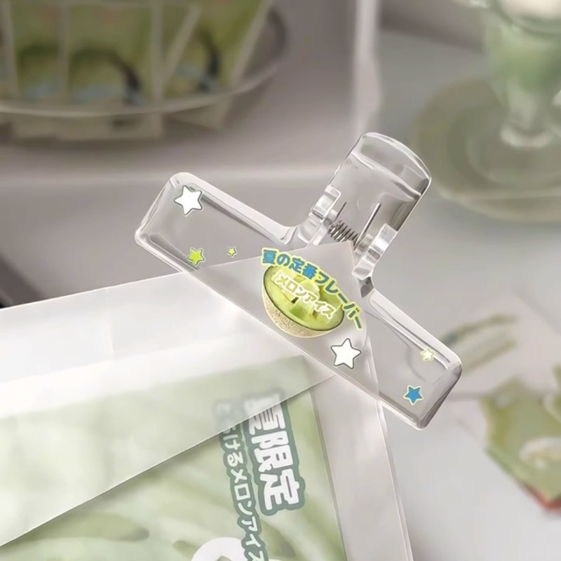 Clips de acrílico transparente - Binder Clip Assorted reseña y precio