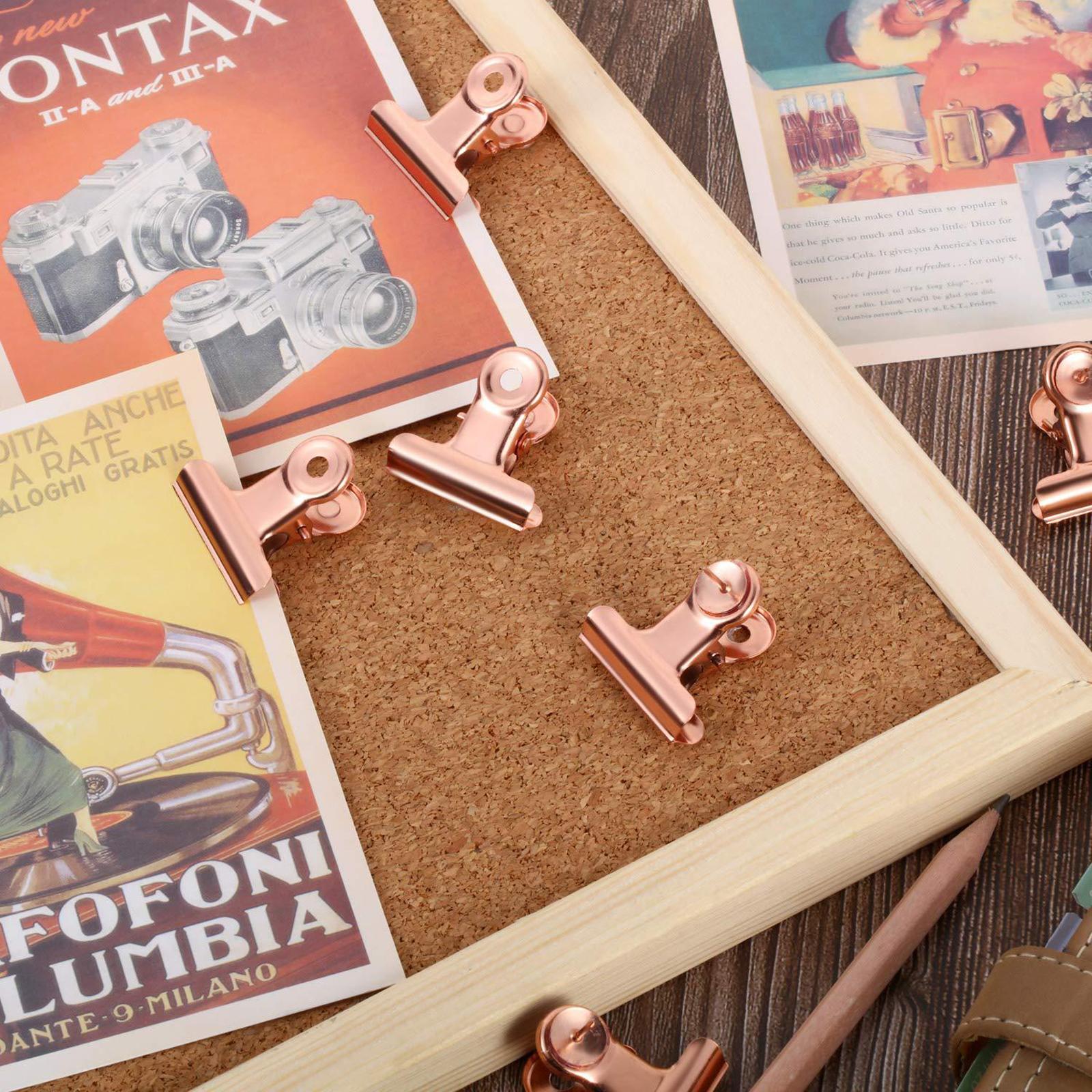Clips de metal para sujetar pa - Binder Clip Assorted reseña y precio